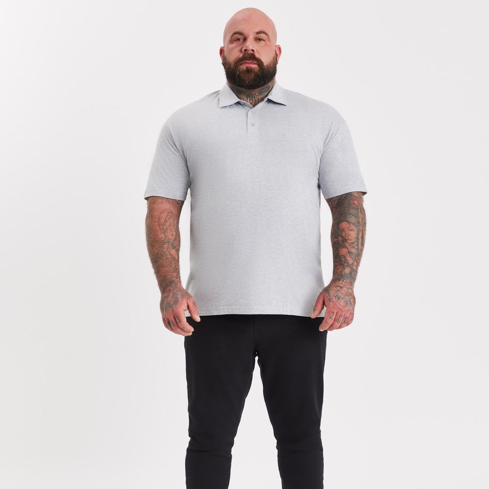 Light Grey Polo Shirt