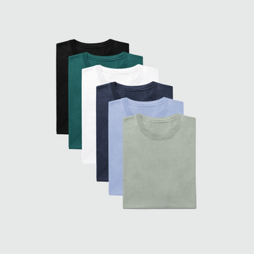 Pack x6 Freshness Round Neck