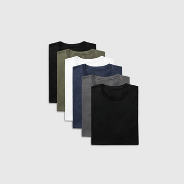 Pack x6 Round Neck The Essentials