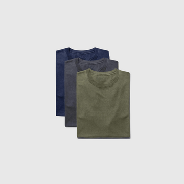 Pack x3 Round Neck Color