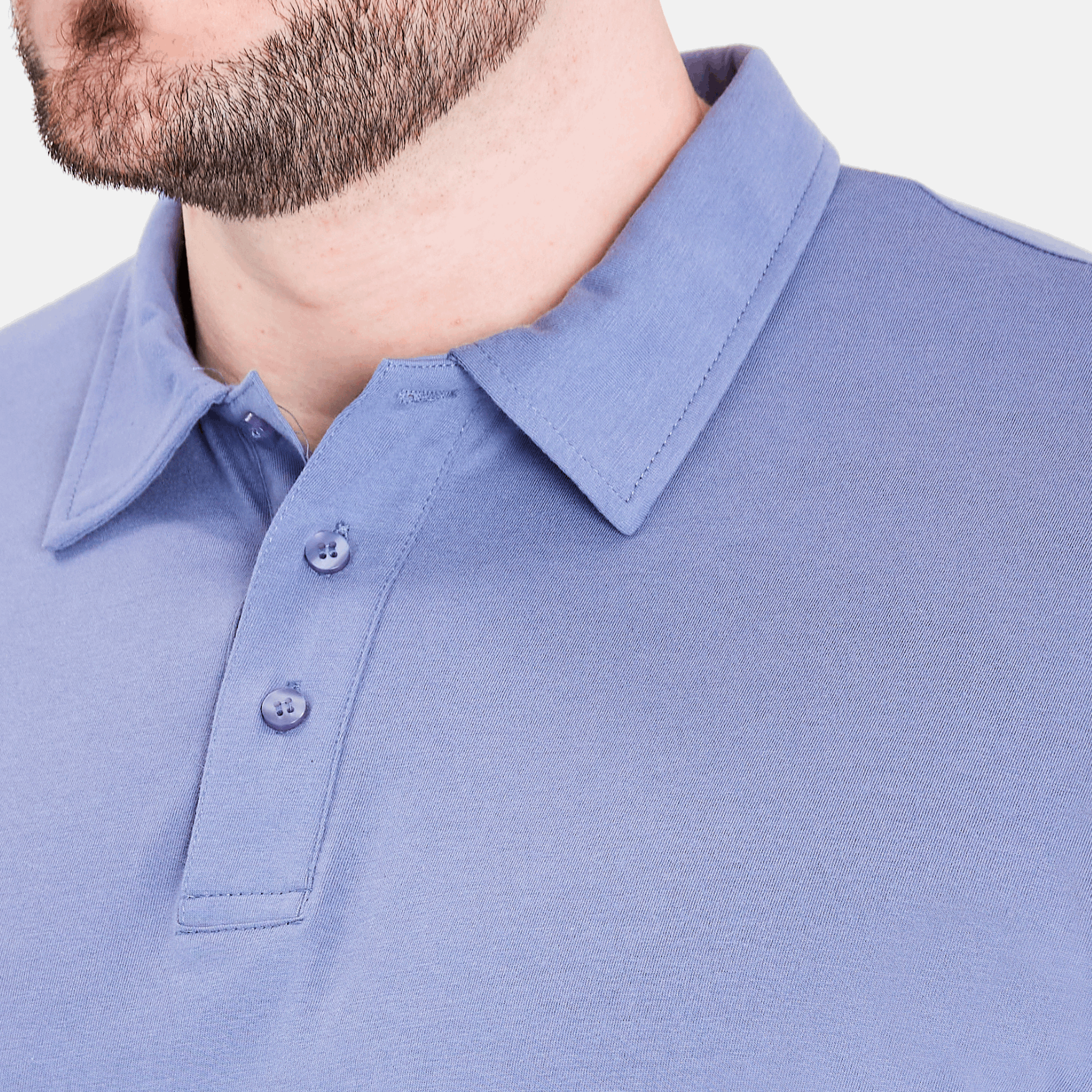 Steel Blue Polo